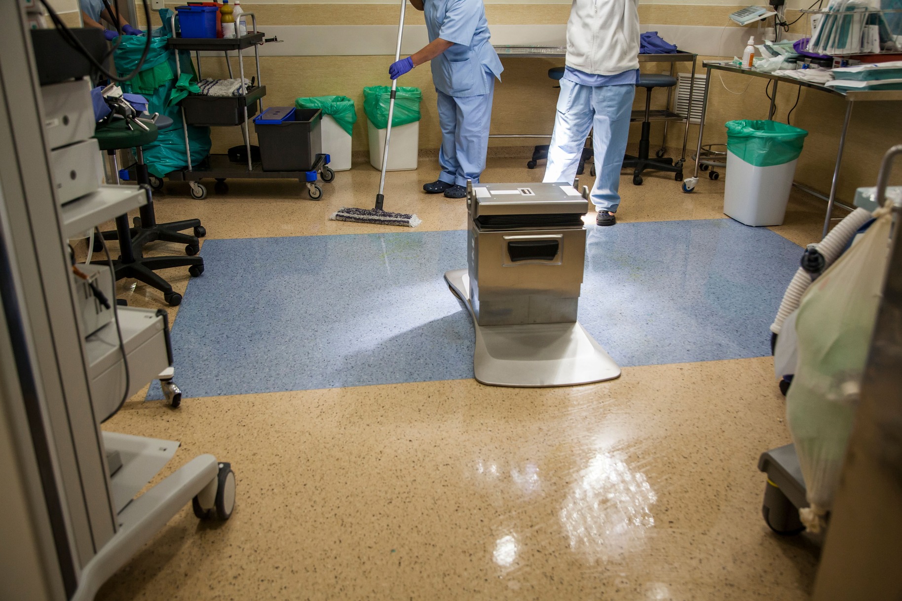 hospital cleaning